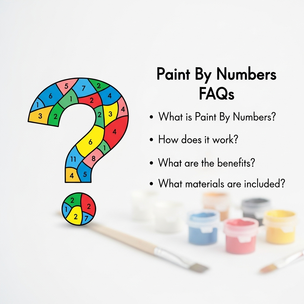 Paint by numbers faqs